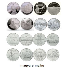 Magyar várak érme szett (11 db érme)